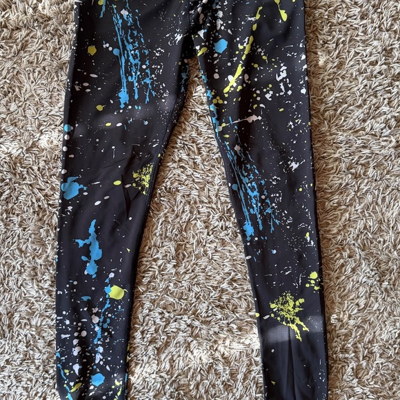 Kapow Meggings - Mens Performance Meggings - Paint Splatter - Medium - Picture 2 of 4